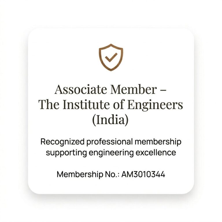Associate member of the insitute of engineering